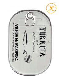 Anchoas Premium Alta Gastonomía en aceite de oliva - 10 filetes - Yurrita Gastronomika 