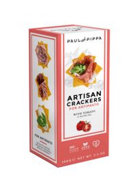 Crackers Artesanos - Tomate - Caja 100grs. - Paul and Pippa - Barcelona