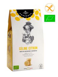 Galletas Sin Gluten y Ecológicas - Céline Citron - Estuche 125grs. - Generous