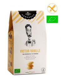 Galletas Sin Gluten y Ecológicas - Victor Vanille - Estuche 125grs. - Generous - Ecológico 