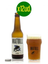 Cerveza Artesana Matoll Saüc - Botella de 33Cl x 16ud - Matoll - Belianes - Lleida