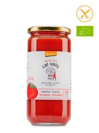 Tomate Triturado Ecológico - Cal Valls - Frasco de Vidrio 670grs.