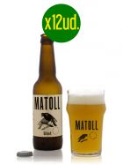 Cerveza Artesana Matoll Blat - Botella de 33Cl x 12ud - Matoll - Belianes - Lleida