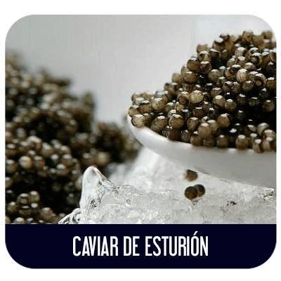 Caviar de esturión