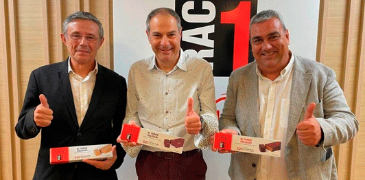 Prsentación Turrón Solidario Rac1 y Torrons Vicens